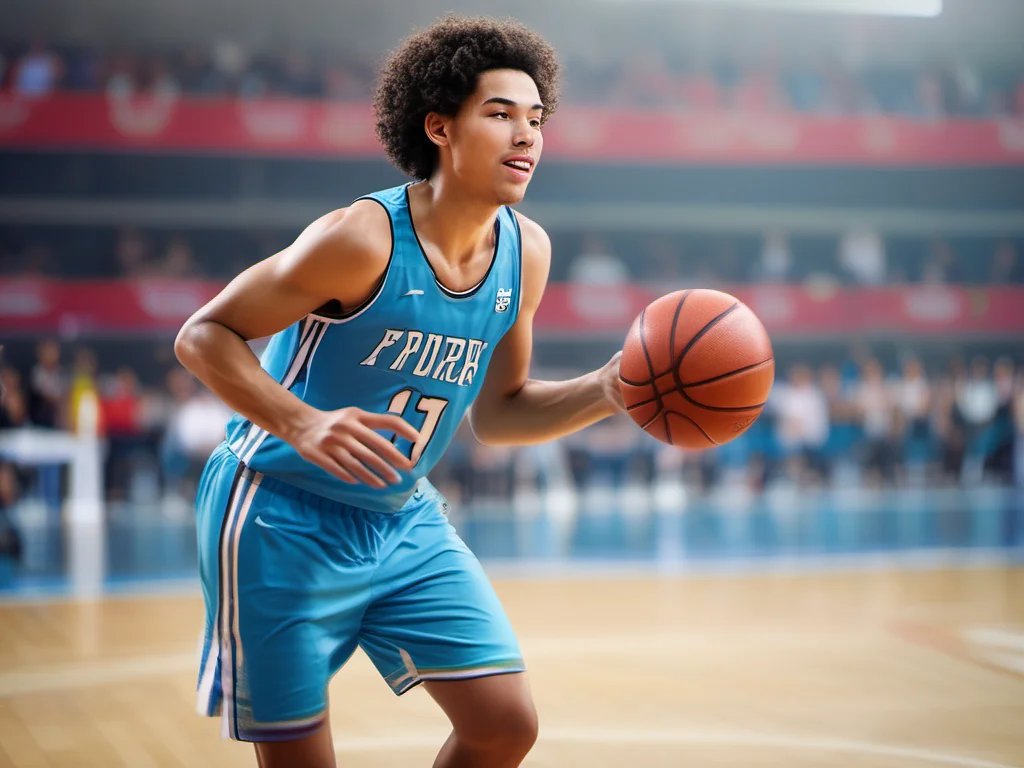 篮球赛前热身,拉梅洛鲍尔NBA总决赛